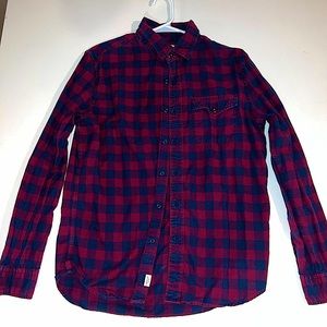 American Eagle Flannel Button Down Shirt size: M